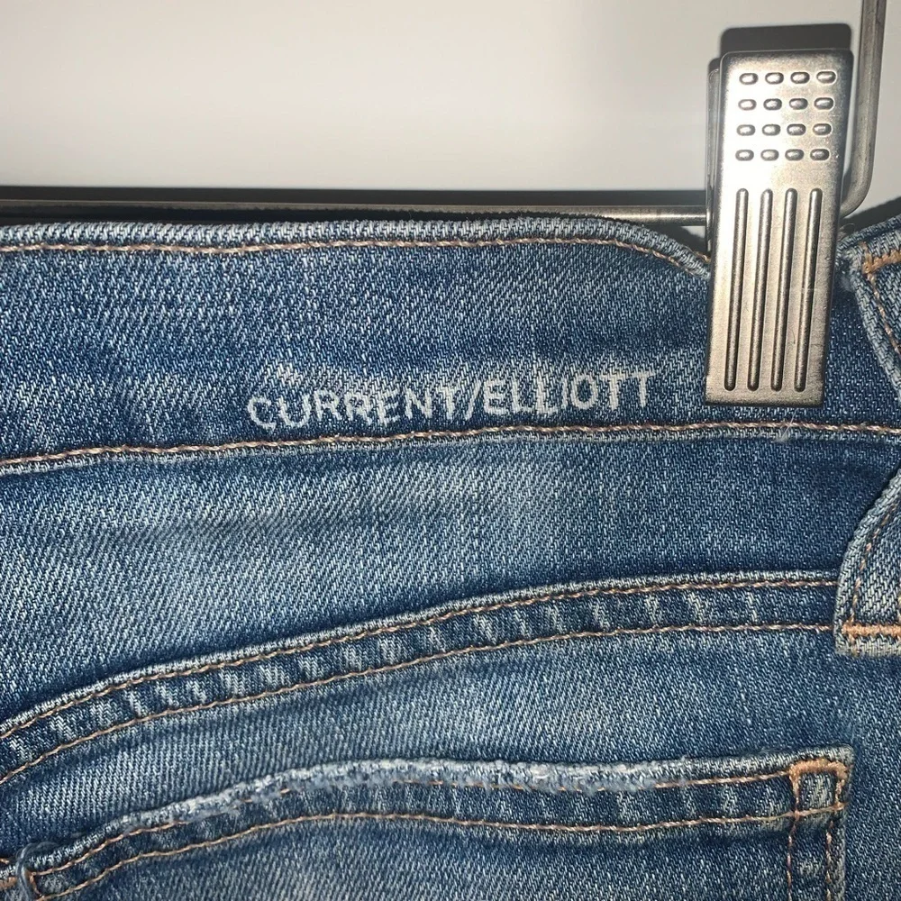 Current/Elliott Jean Shorts Cuffed Size 25-0